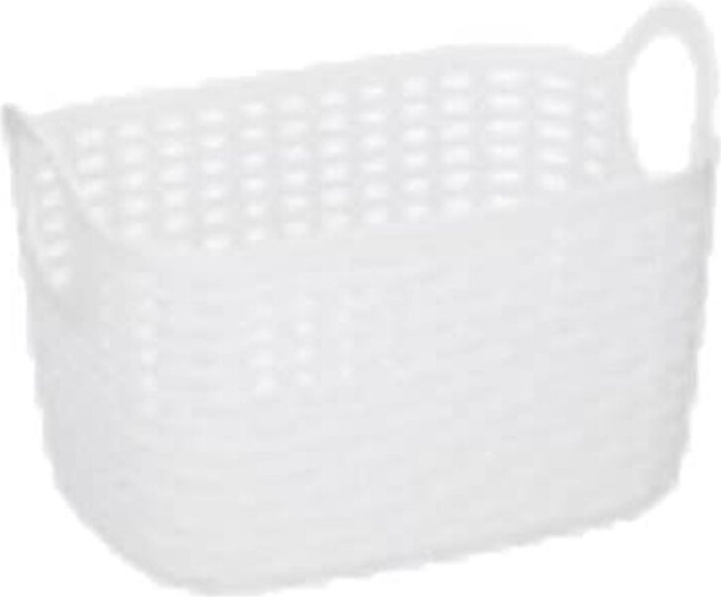 Rattan Design Korb 15 Liter mit Henkel