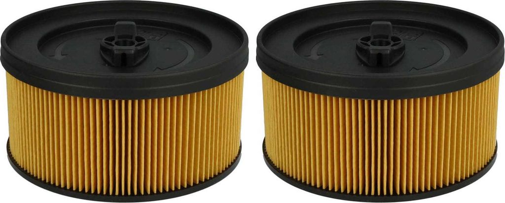 vhbw 2x Faltenfilter kompatibel mit Kärcher WD 5, WD Produktbild 