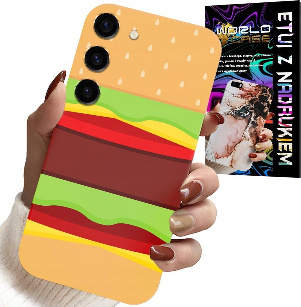 Fall Für Samsung Galaxy S23 - Fall Burger Cheeseburger Geschenk Fall