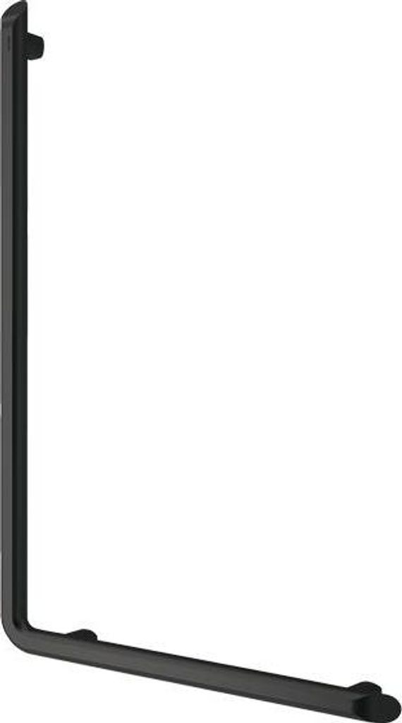 Delabie Handlauf L-Form Be-Line D35 H.750 Aluminium matt schwarz