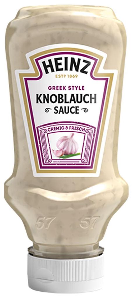 Heinz Sos Czosnkowy Greek Style o smaku świeżego czosnku Zdjęcie produktu 