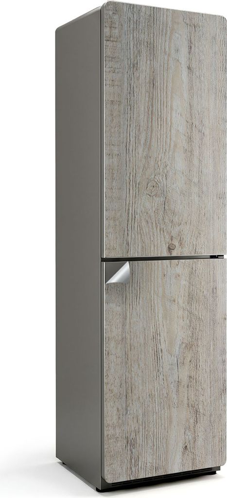 Natursteinstruktur – Kühlschrank Aufkleber – Klebefolie Kühlschrank – Kühlschrank Nachbildung – Kühlschrankfolie selbstklebend – Küc...