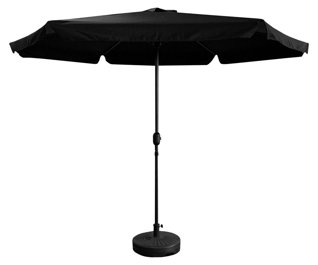Aga Gartensonnenschirm 300 cm MR2027 Schwarz Produktbild 