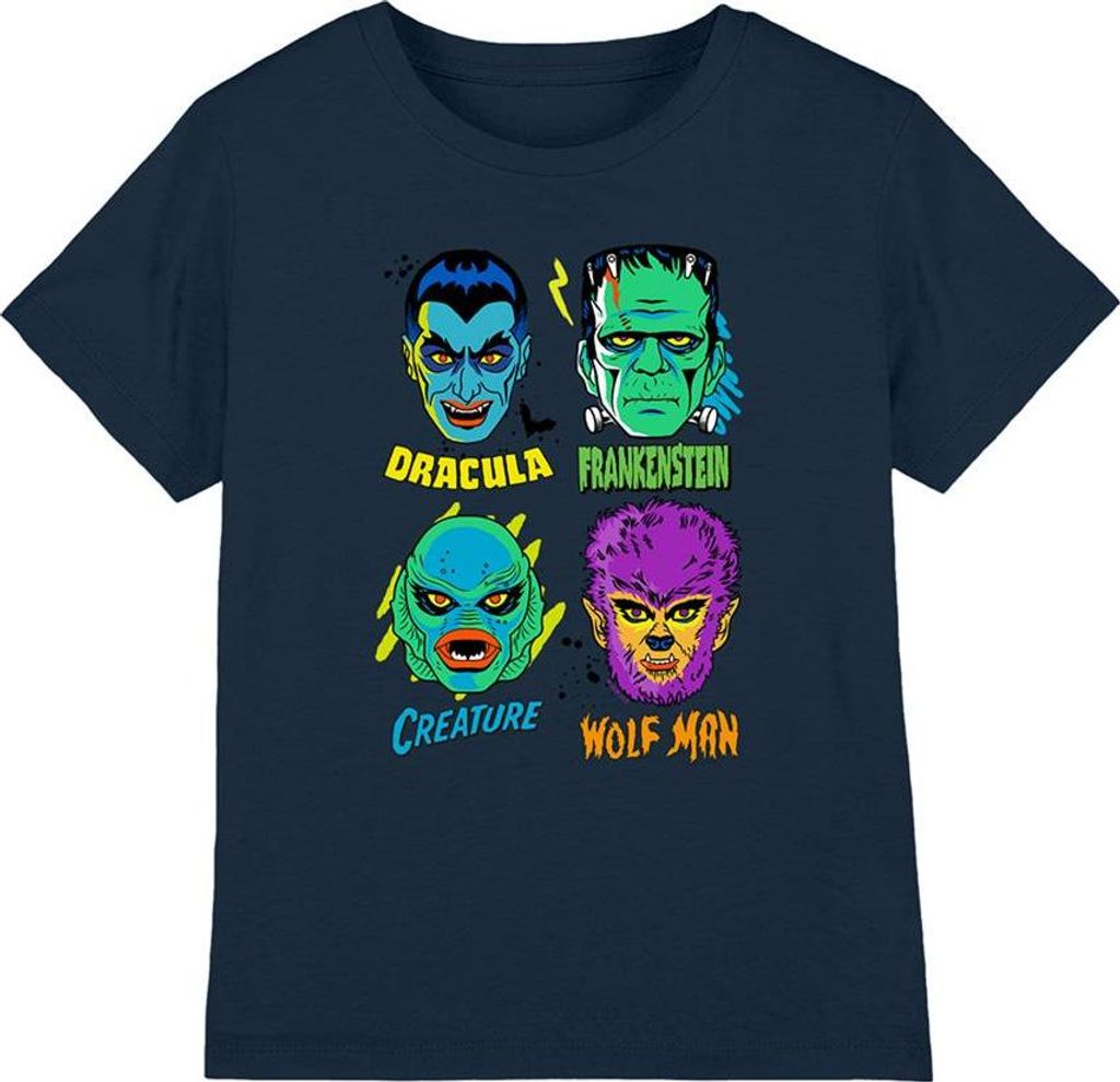 Universal Monsters - T-Shirt für Kinder TV25971 (104) (Marine)