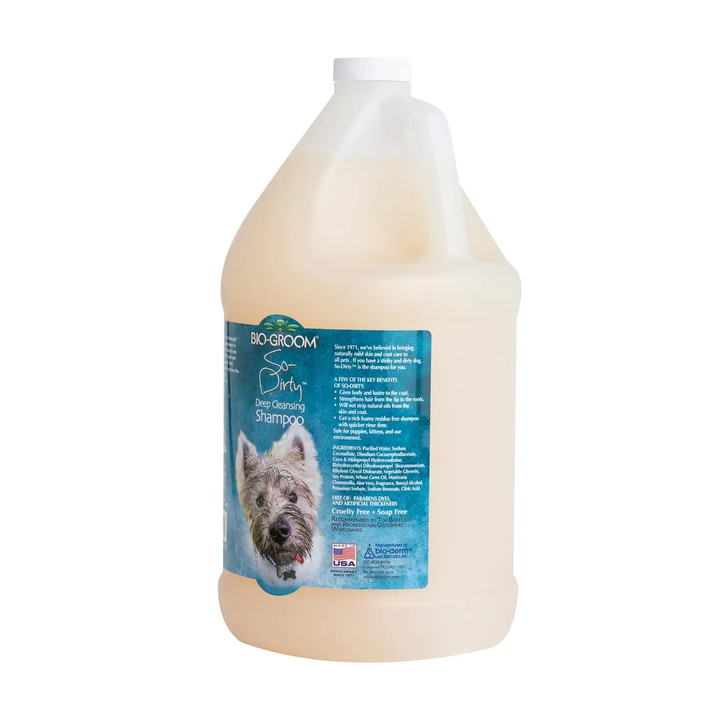 Bio-Groom So-Dirty Shampoo 3.8L Concentrato 1:12 per Cani Molto Sporchi - 4