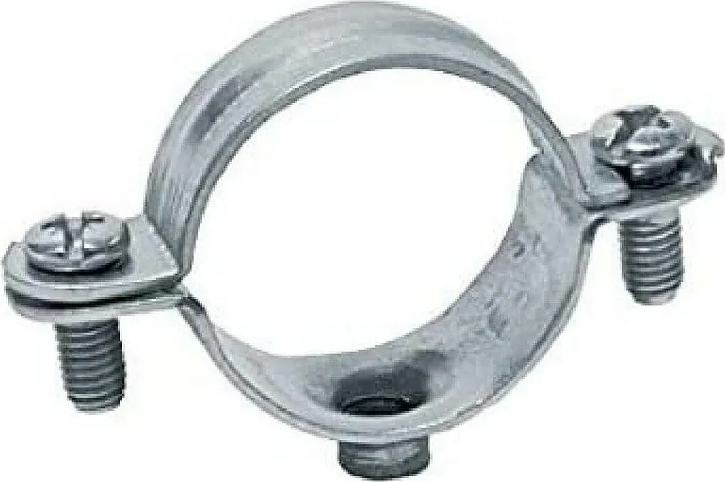 Clip Metallica Blu CELO L-20 per Tubi - Pack 100 pz Alta Tenuta