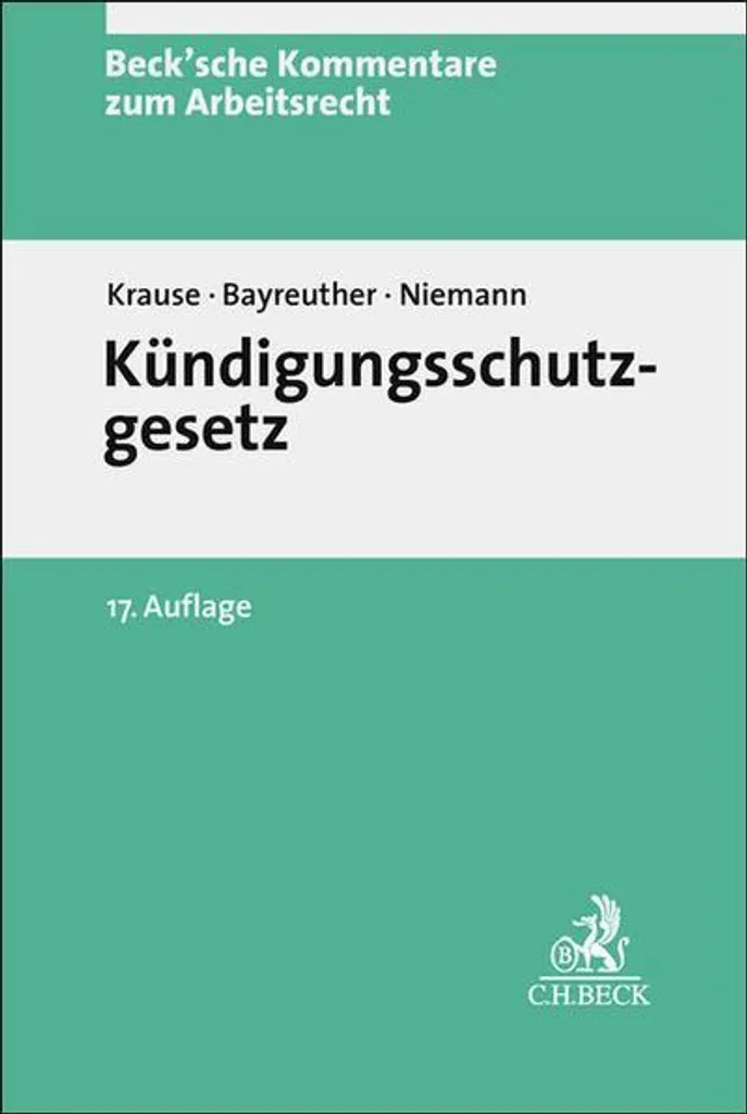 KSchG Loi de protection licenciement : Texte de loi allemand complet