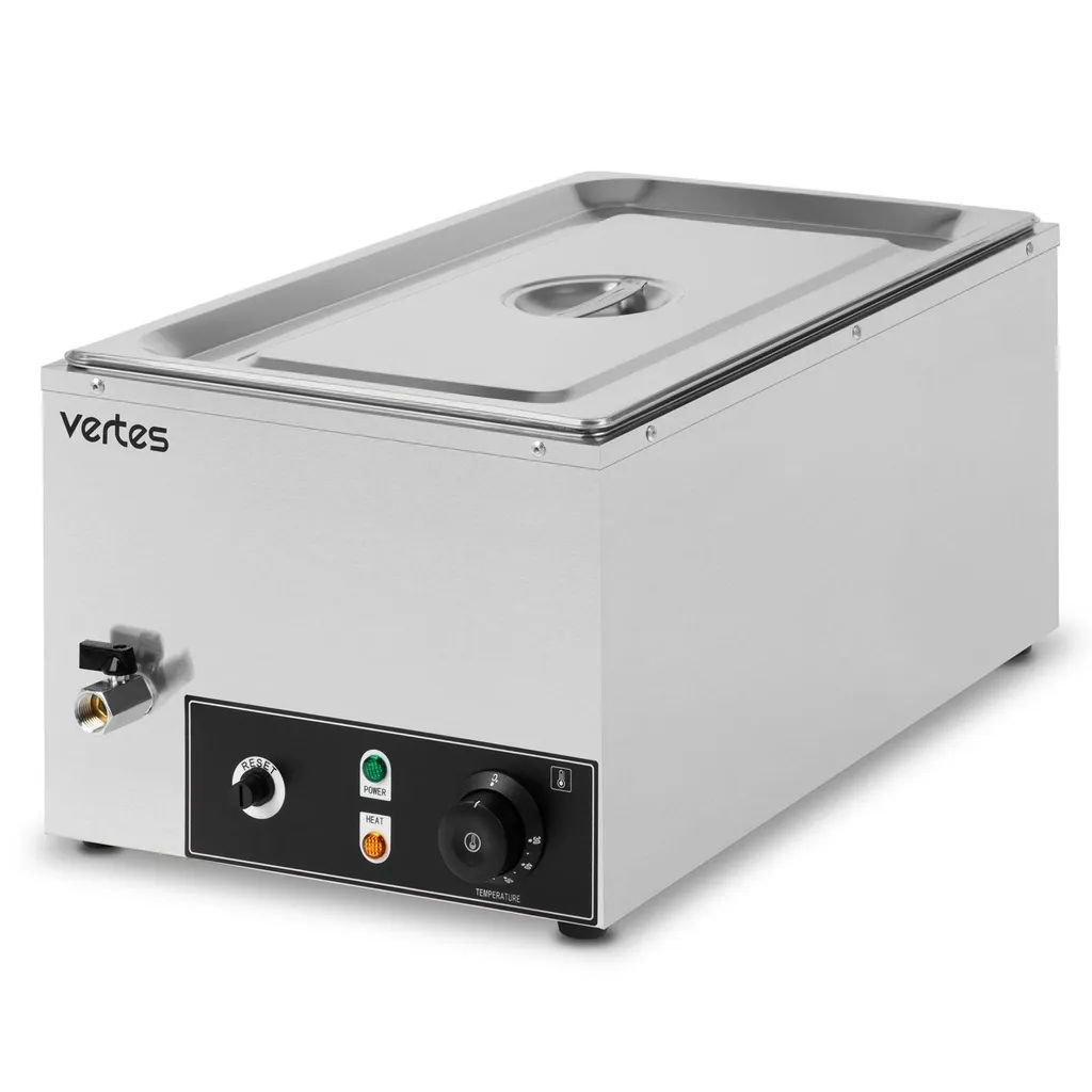 Chauffe-plats Électrique 1000W Inox : Solution Idéale Buffet Chaud 20L