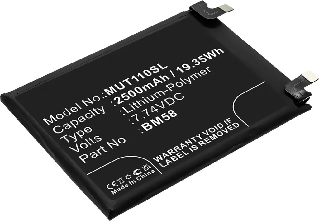 Batterie CELLONIC BM58 pour Xiaomi 11T Pro 5G - Haute Capacité 2500mAh