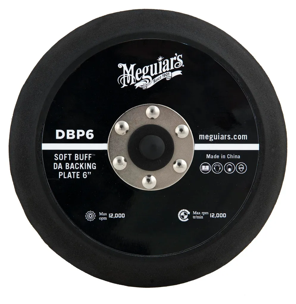 Plaque d'Appui DBP6 : Éliminez les Vibrations lors du Lustrage Auto