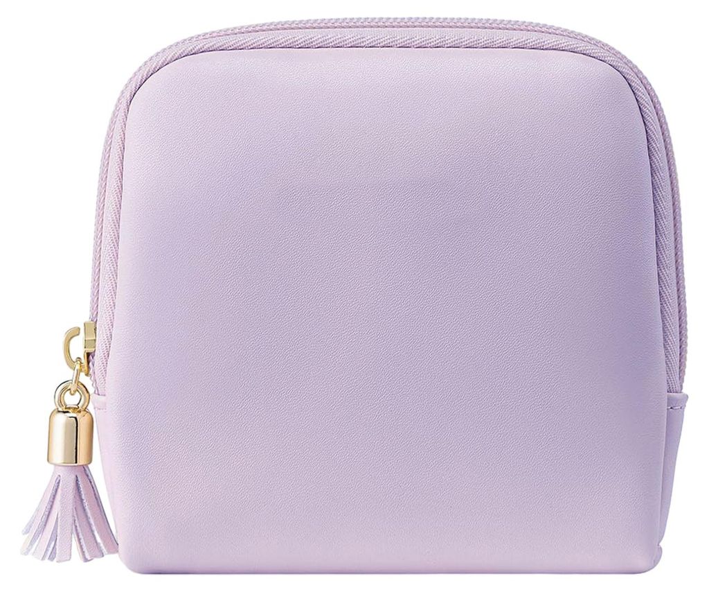 Kosmetiktasche, vielseitig verwendbar, Make-up-Etui aus Kunstleder, kompakter Reiseorganizer für Handtasche, Gepäck, Badezimmer, Schlafzimmer