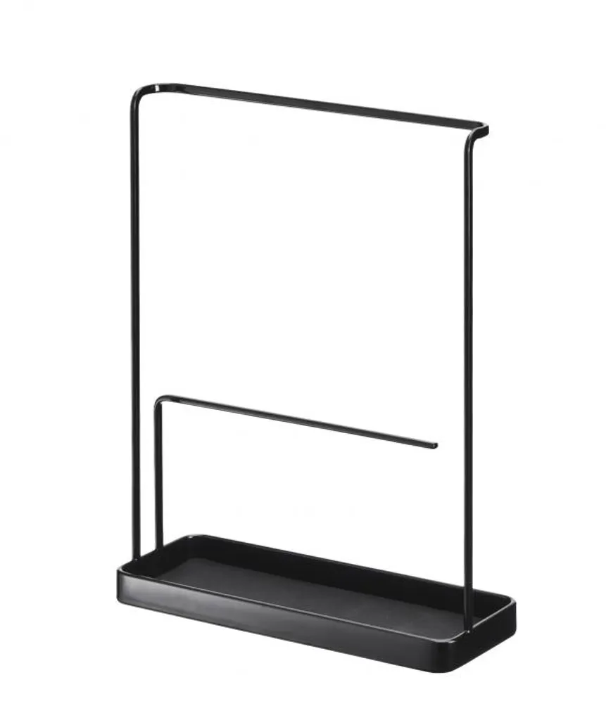 Présentoir à lunettes et bijoux en métal noir Tower Yamazaki - 25 cm