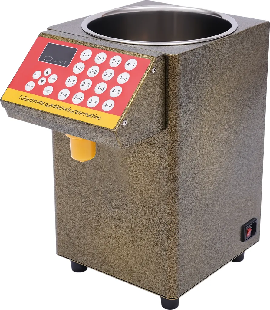Distributeur de Sirop 8L Haute Précision avec 16 Touches Programmables Inox - 9