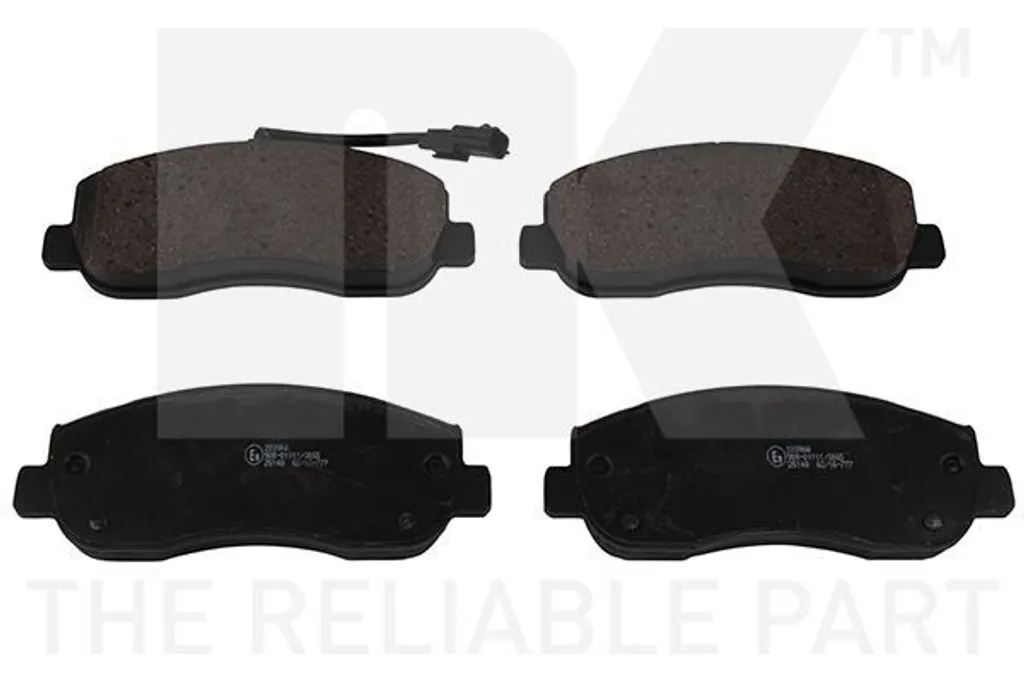 Plaquettes NK 223966 haute endurance pour OPEL Movano B (X62) Fourgon