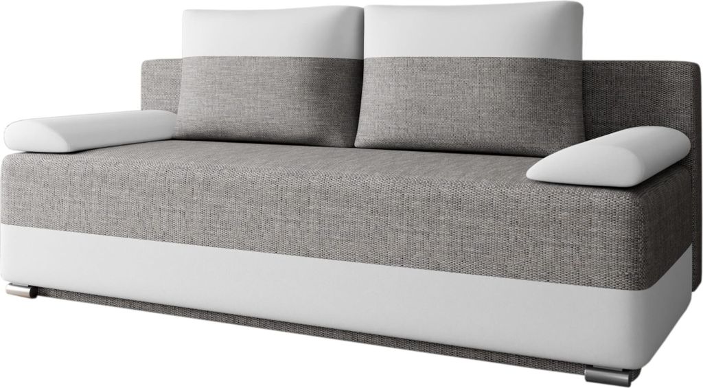 MOEBLO Schlafsofa ATLANTA – Polstersofa Schlafcouch Sofa Sofagarnitur Couch Schlafsofa für Wohnzimmer mit Bettfunktion, Schlaffunktion und Bettk...
