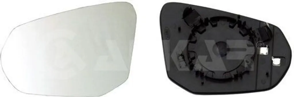 Verre de Rétroviseur Gauche Alkar 6431777 Asphérique pour Audi Q2 GA de 2016