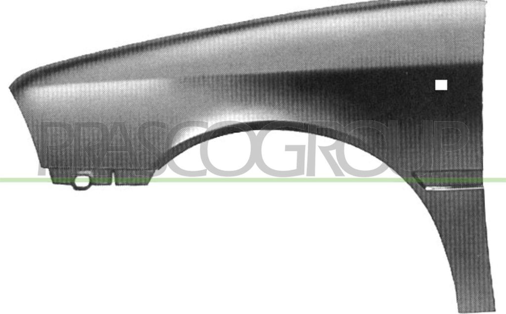 PRASCO CI0213014 Kotflügel Vorne Links für CITROËN AX Schrägheck
