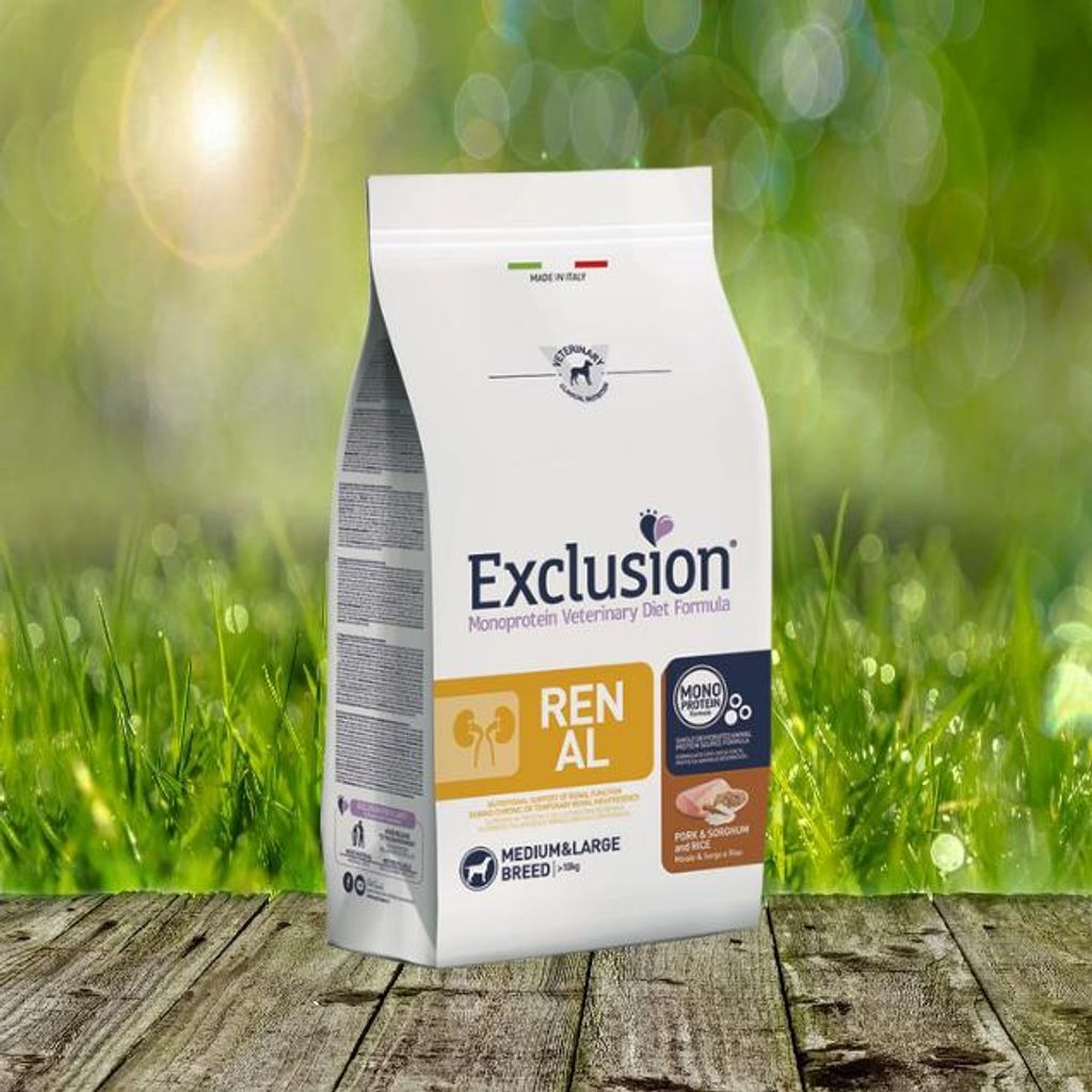 Exclusion Renal Schwein, Hirse & Reis Medium/Large