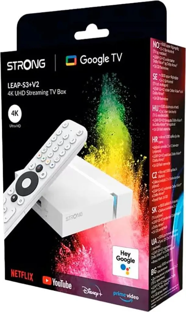 Passerelle multimédia 4K Strong LEAP-S3+V2 - Boîtier Smart TV Android - 17
