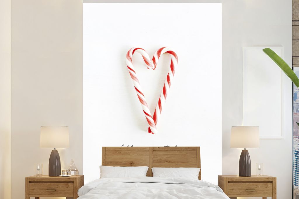 MuchoWow Fototapete für Wohnzimmer oder Schlafzimmer Wandtapete Vinyl Motivtapete Winter - Zitat - Sauerteig - 180x280 cm - Wallpaper