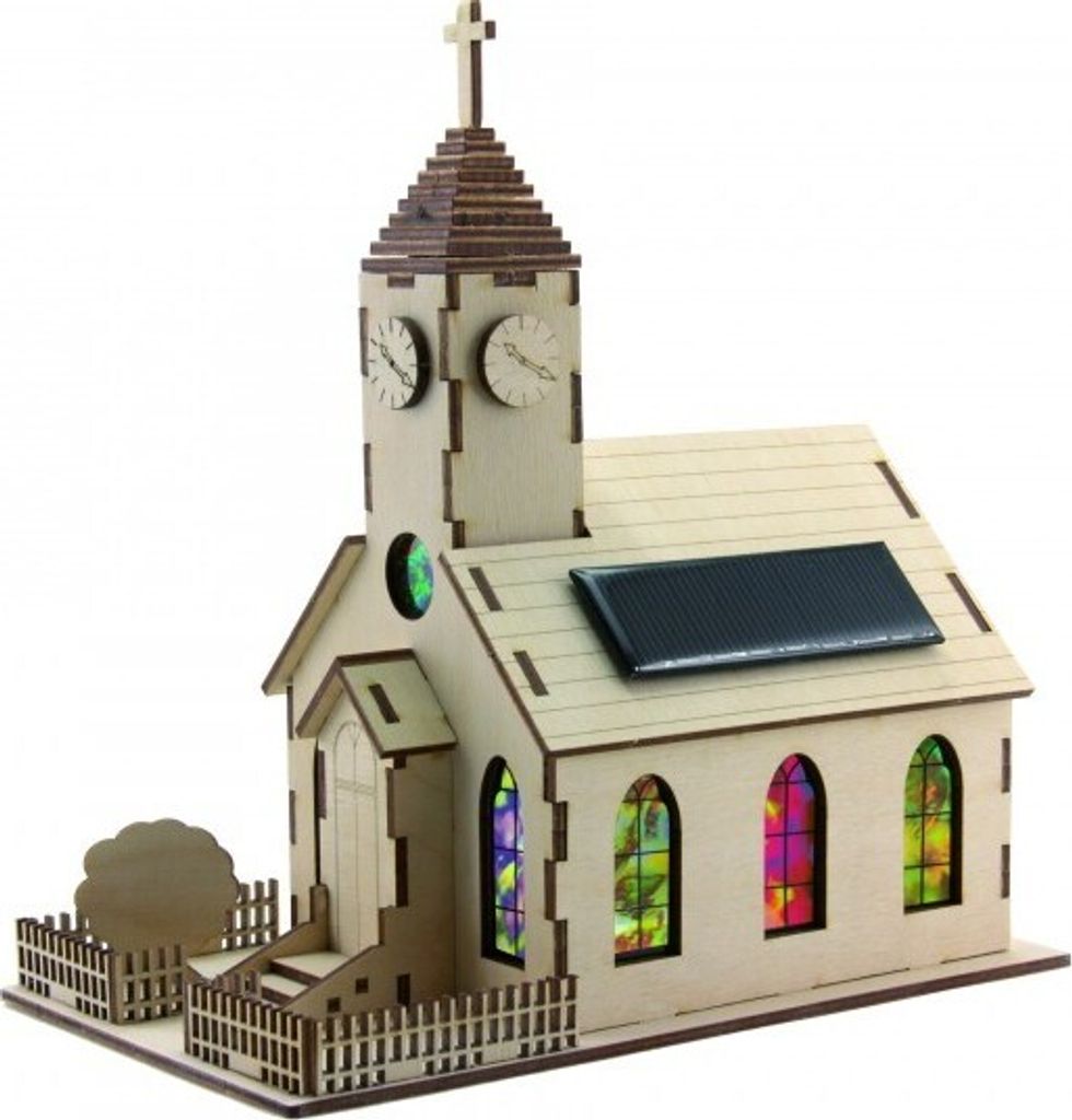 Kit de construction solaire en bois Villa Église Harmony Image du produit 