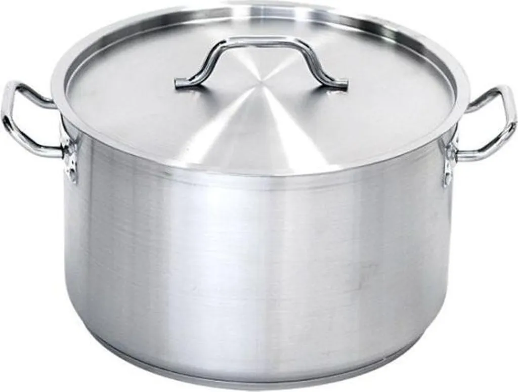 Pentola media per zuppa, con coperchio, Ø 160 mm, altezza 95 mm, 1,9 litri