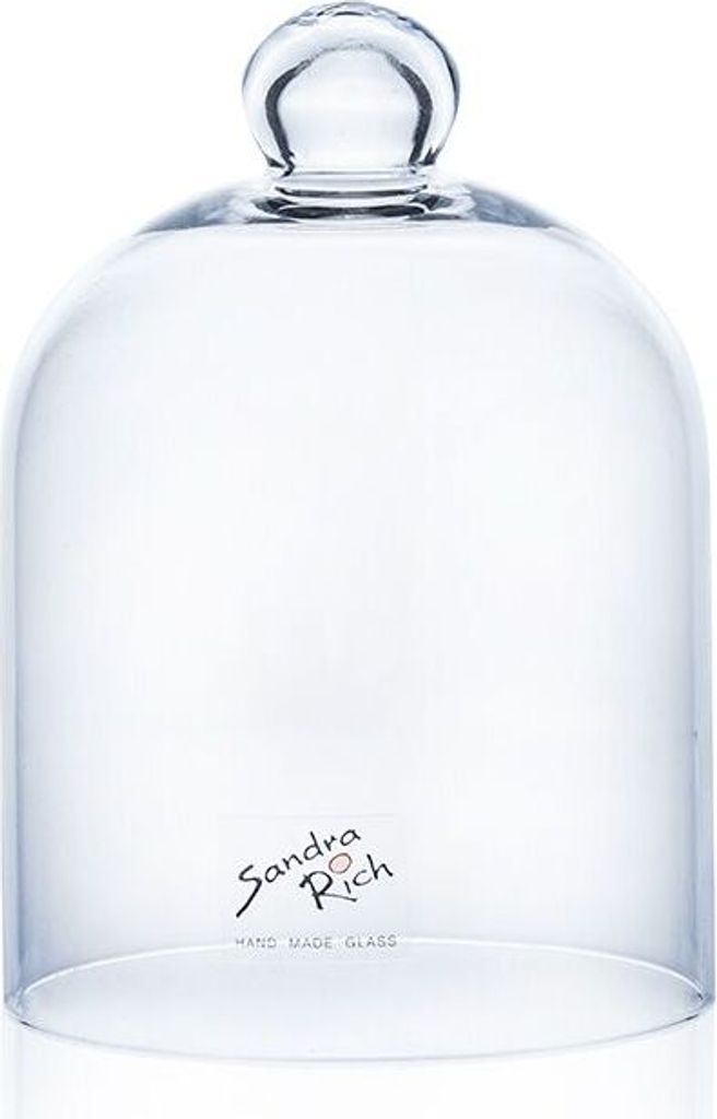 Glashaube, Abdeckung, Käseglocke Glas D. 10cm H. 14,5cm Produktbild 
