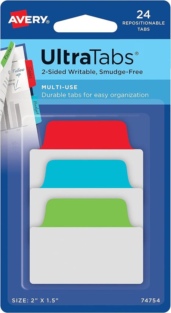 AVERY Zweckform 74754 AVERY Zweckform UltraTabs Multi-Use Obrázek produktu 