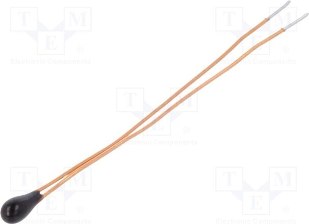10x NTC Thermistor 22kΩ 4200K THT -55÷125°C 3,5mW Ø3x4mm NTC Mess - Thermistoren