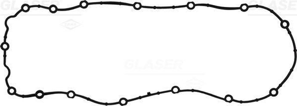 GLASER Ölwannendichtung Gummi für OPEL ZAFIRA B (A05) X54385-01