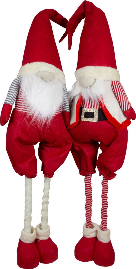 Wichtel 70-100cm (95-125cm), 2er Set Dekofigur Weihnachten Produktbild 