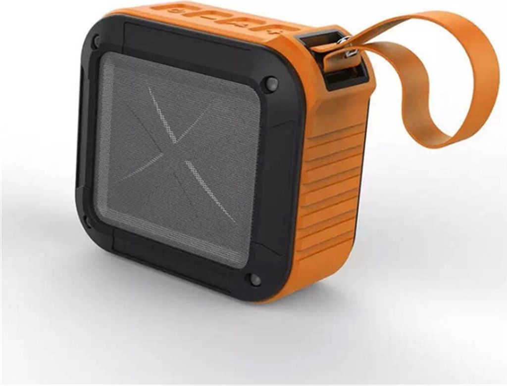 W-KING S7 Wasserdichter, kabelloser Mini-Lautsprecher mit Bluetooth TF/FM/AUX/NFC-Lautsprecher für Braun-Telefone