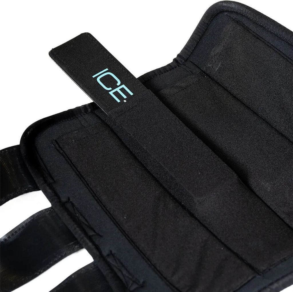 Guêtres Horseware Ice-Vibe Boots Noir/Aqua Taille Demi-Sang Cheval