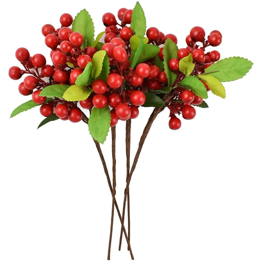 Weihnachtskugeln Rot NAHUAA 10pcs Künstliche 26 Cm Produktbild-Vorschau 7