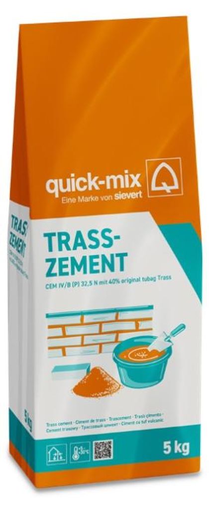 Quick-Mix Trasszement 5 kg TZ5 Produktbild 