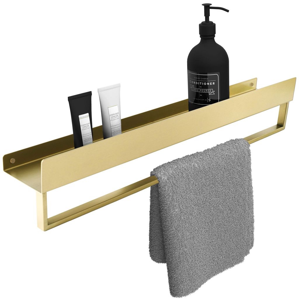 Etagère de Salle de Bain Rea SF01-600-BG Brush Gold Image du produit 