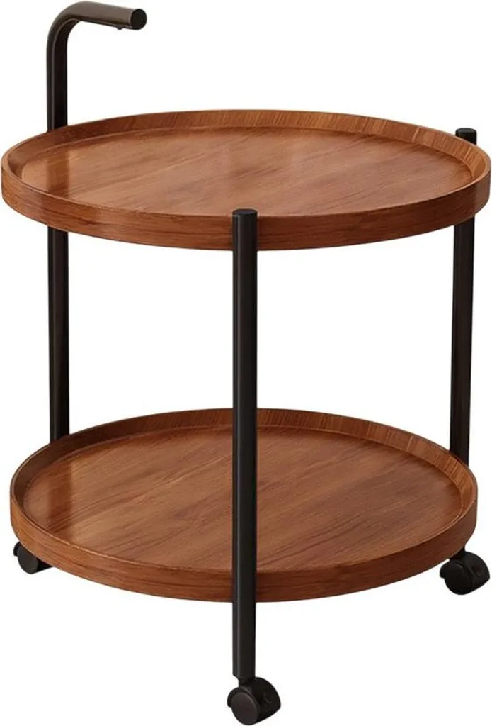 Tavolo di Servizio eCa STL22 con Ruote 50x50 cm - Design Salvaspazio