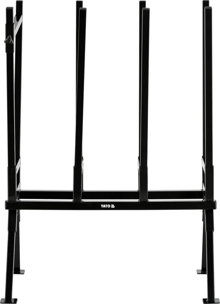 Chevalet de sciage pliable compact avec griffes de maintien antidérapantes