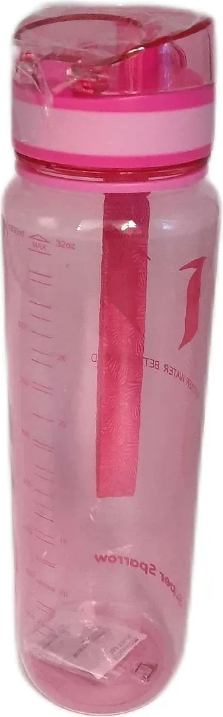 Borraccia Super Sparrow Bottiglia d'acqua in tritan 1000 ml Senza BPA Ideale per attività sportive all'aperto Fitness Blu