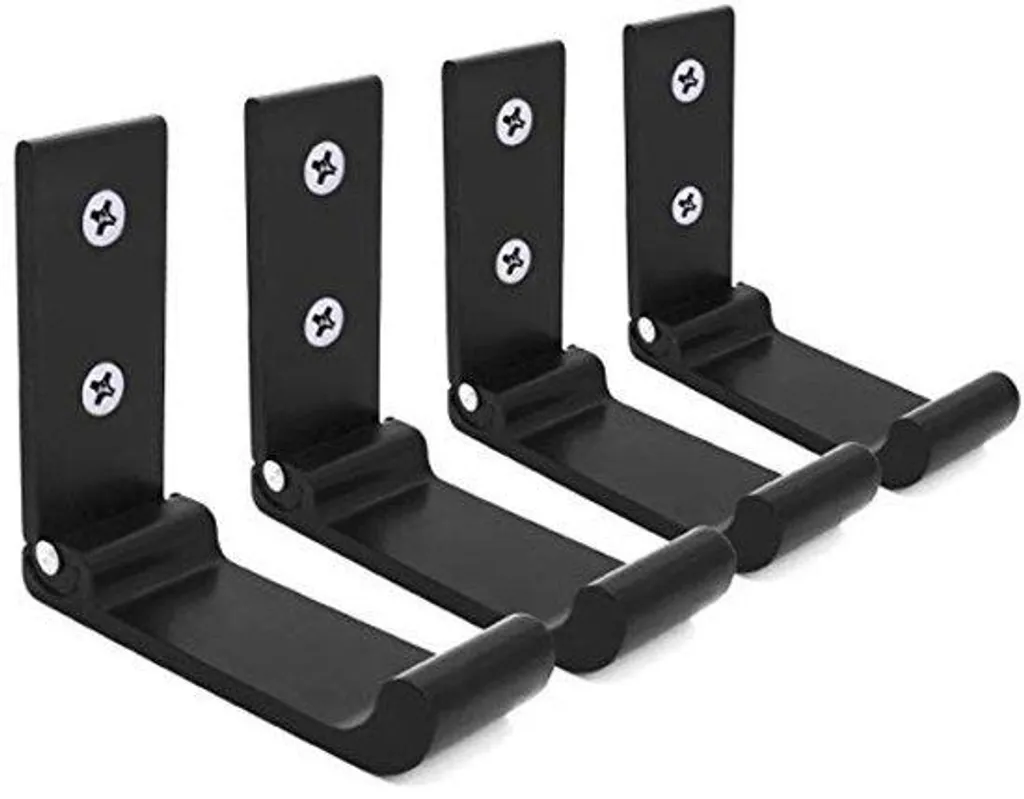 Tableaux muraux en aluminium noir pliables lot de 4 pièces design loft