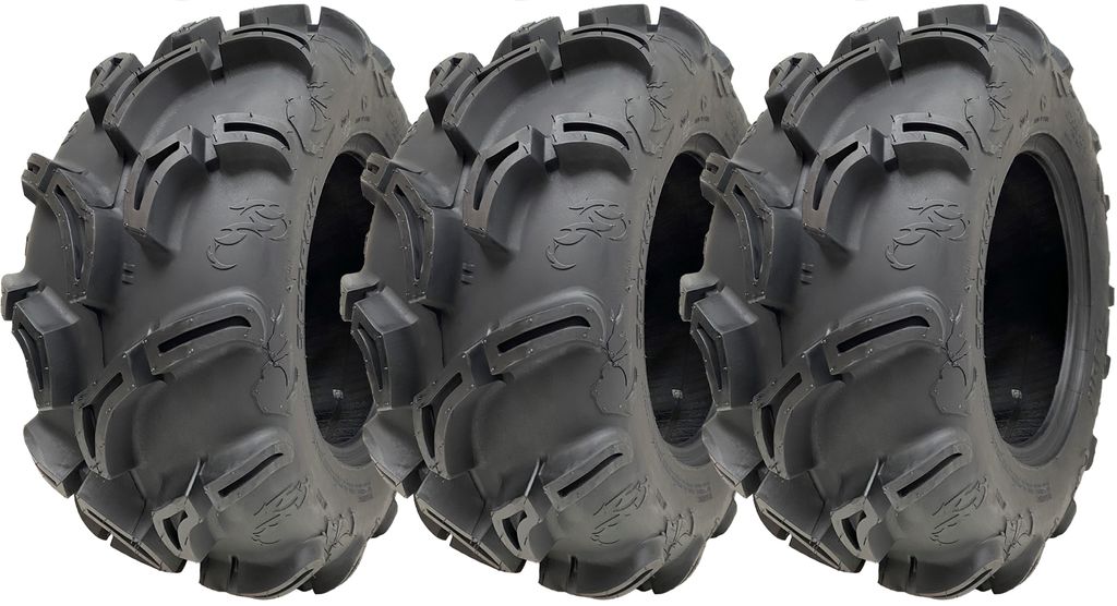 25x10.00-12 6ply ATV 255/65-12 Reifen WU24 OBOR Scoprio 50J Straßenzulassung (3er Satz)