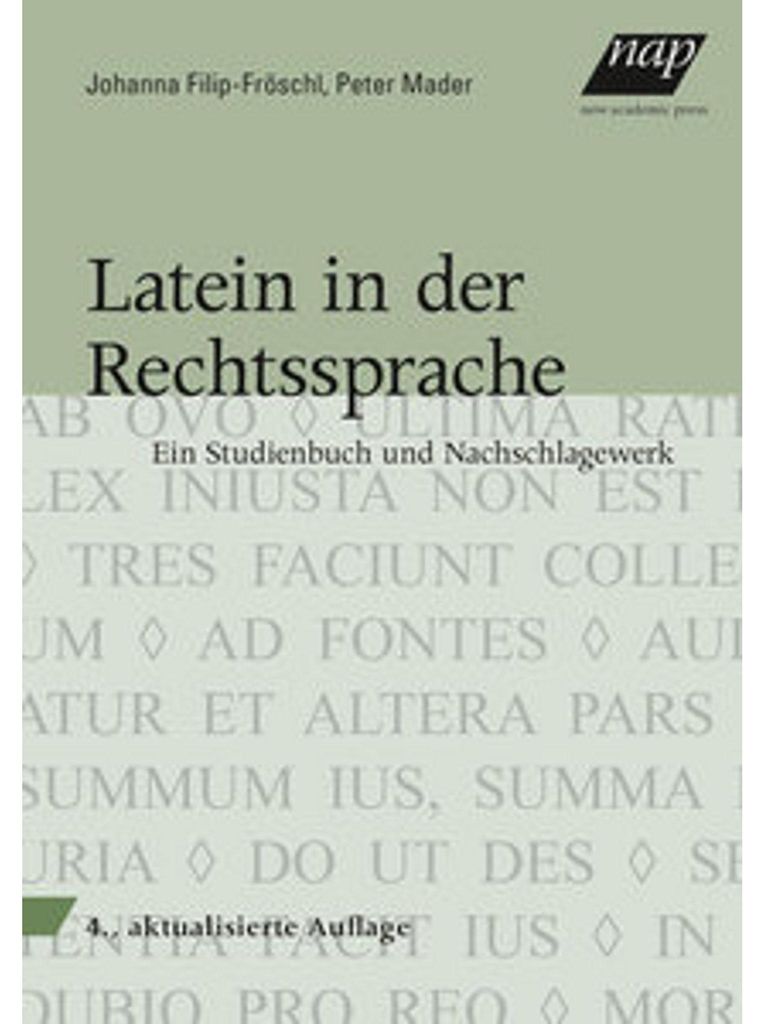 Latein in der Rechtssprache