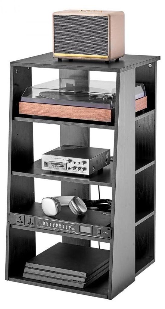 supporto multimediale in legno a 5 livelli - supporto Immagine del prodotto 