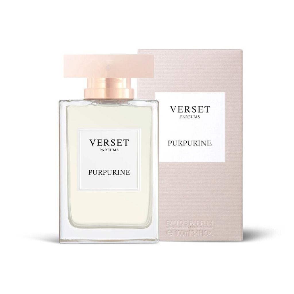 A perfume bottle and its box are displayed on a white background.