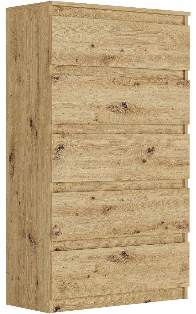 Komoda 70 cm 5 zásuvek skříňka FRAMIRE R-5 artisan Obrázek produktu 