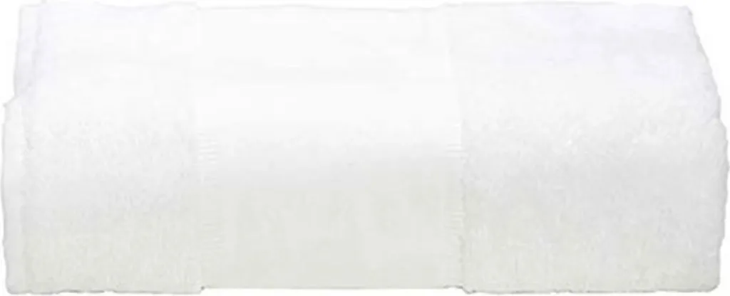 Telo Mare Gigante 100x210 A&R AR077 Bianco - Comfort da Resort Luxury