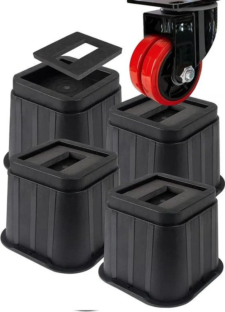 Réhausseur de lit 10 cm - Gagnez de la place sous vos meubles et lits