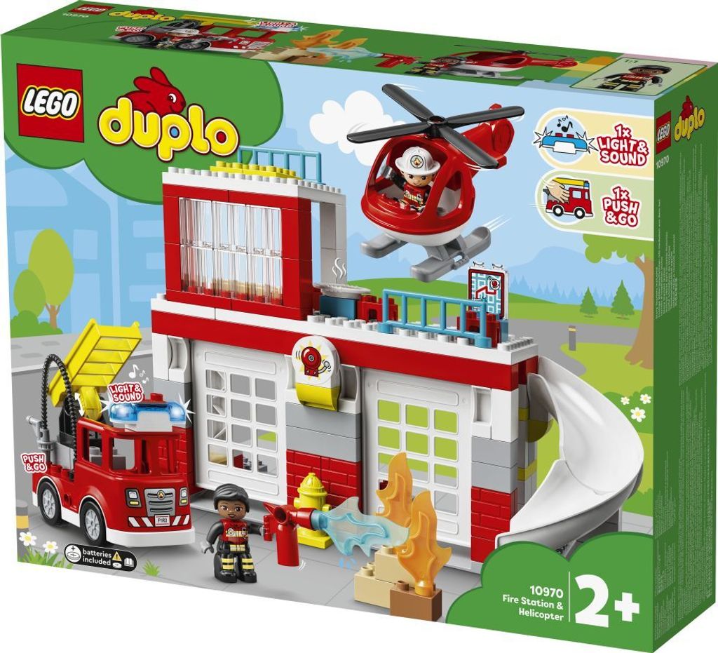 Lego Duplo 10970 Remiza Strażacka I Helikopter Zdjęcie produktu 35