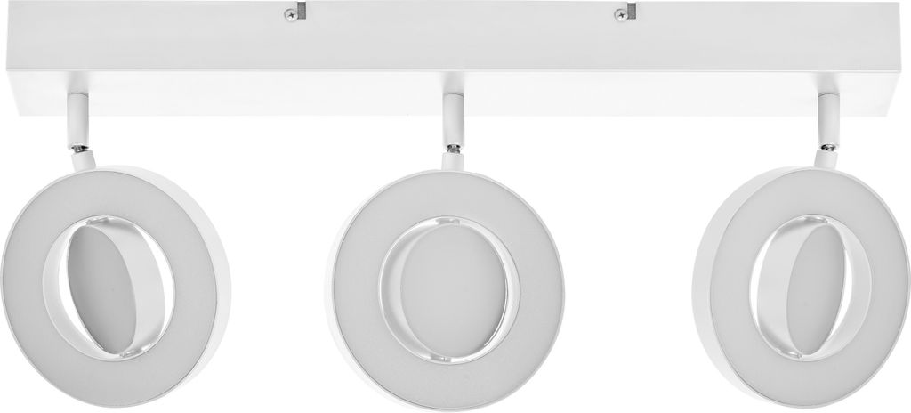 Ledvance Deckenstrahler Deckenspot Led Saturn Weiß Kunststoff Dreiflammig Cct