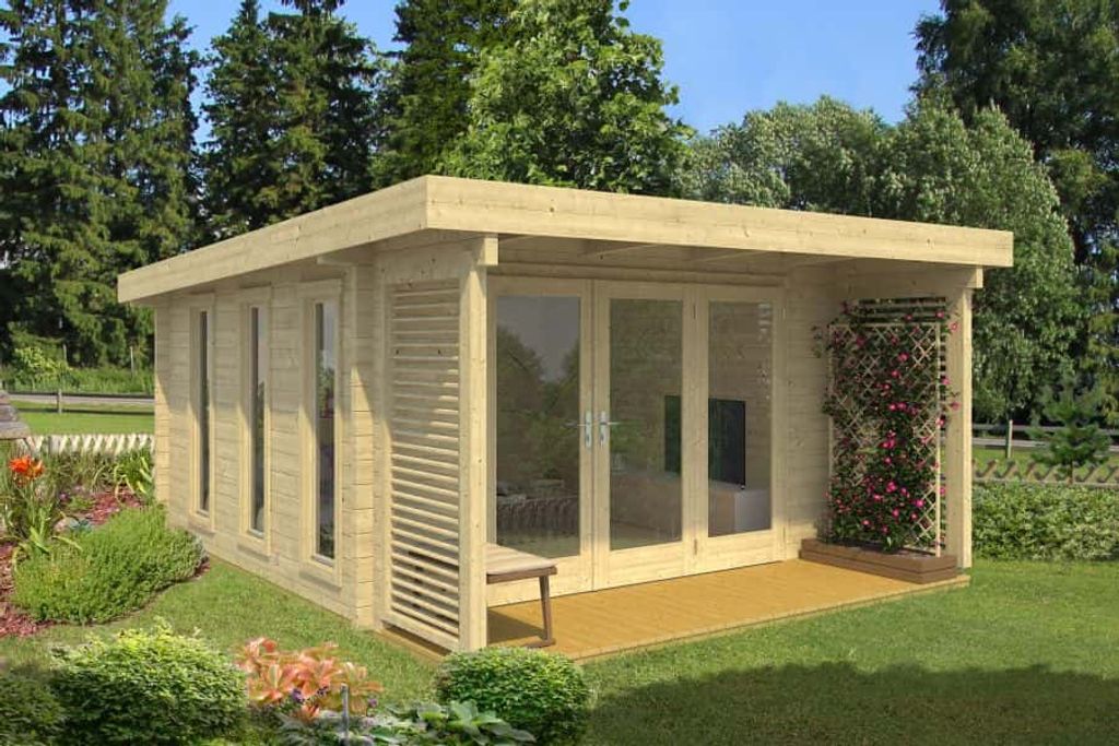 Lasita Maja Gartenhaus Exeter 2 ISO
